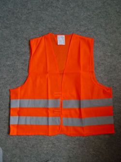 Reflexní vesta oranžová EN471