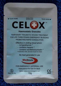 CELOX - hemostatické granule 15g - ZASTAVOVAČ KRVÁCENÍ