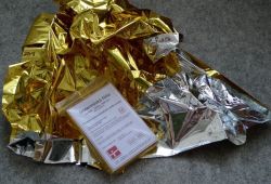 IZOTERMICKÁ FOLIE PROFI - zlato-stříbrná pro opakované použití